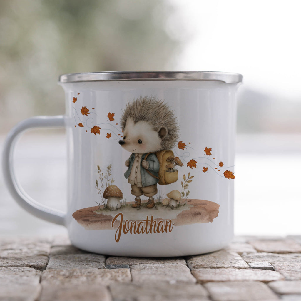 Personalized Hedgehog Design Mug Jonathan product type