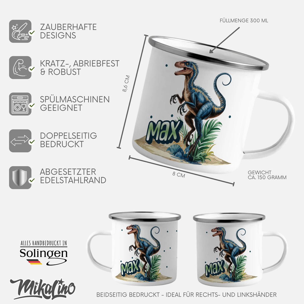 Personalized Dinosaur Mug Ideal for Kids or Adults product