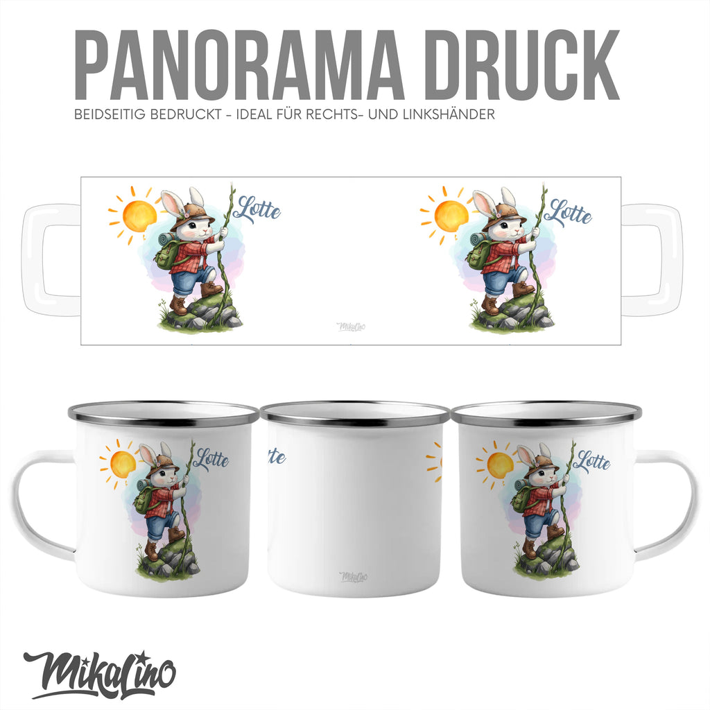 Panorama Druck Beidseitig Bedruckt Bunny Artwork Mug product