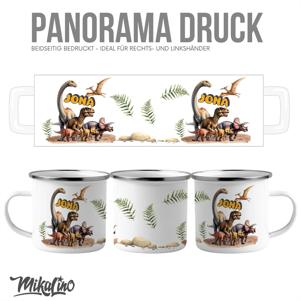 Customized Dinosaur Mug with Name for Kids Product