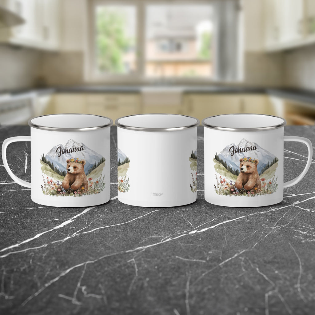 Personalized Bear Design Mug With Name Johanna product