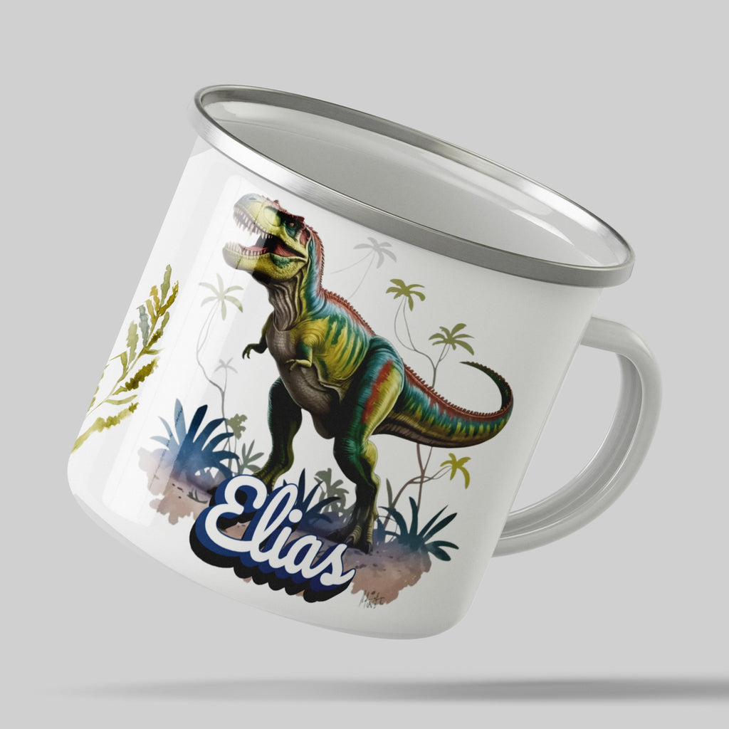 Dinosaur Themed Kids Personalized Mug product