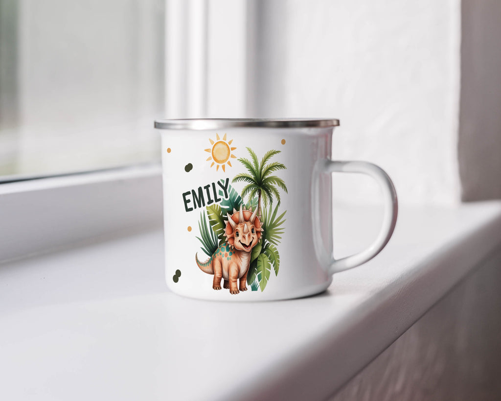 Personalized Dinosaur Themed Mug for Kids Product