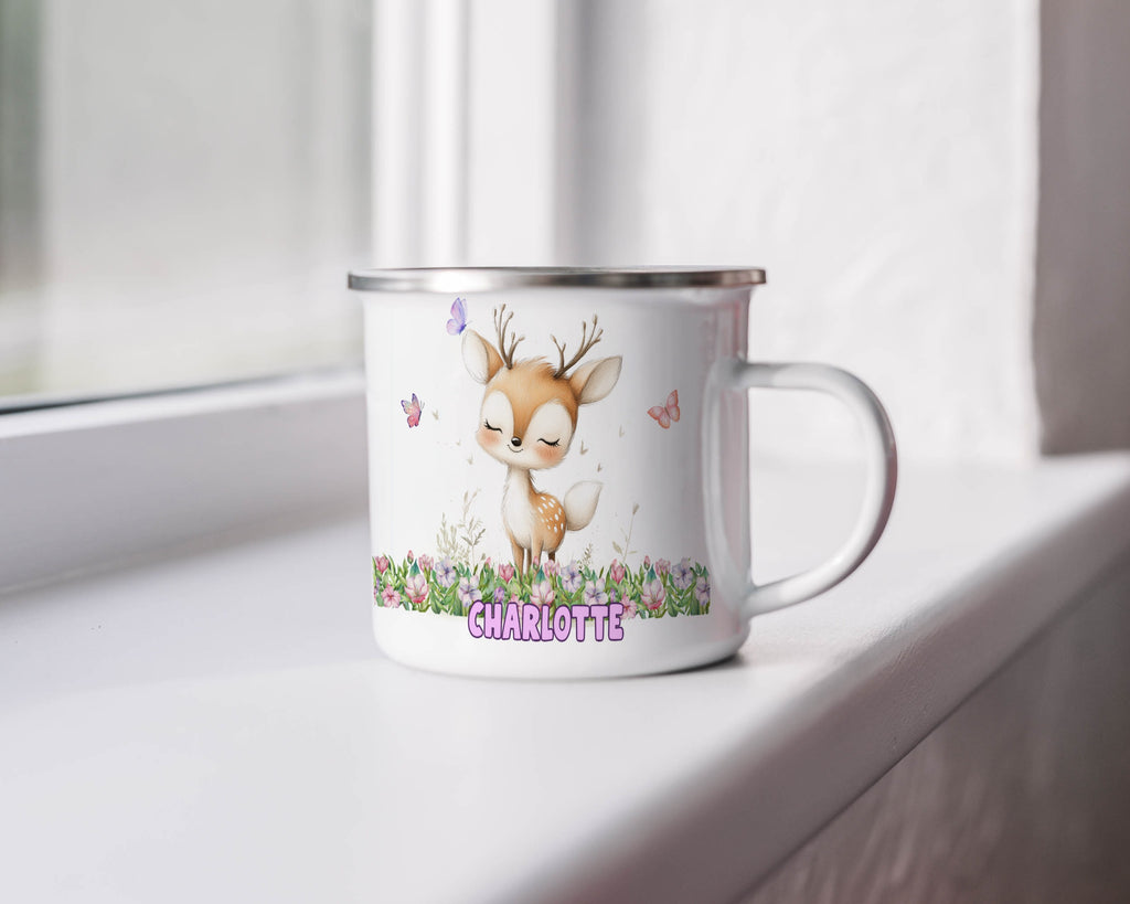 Cute Personalized Deer Children's Mug product