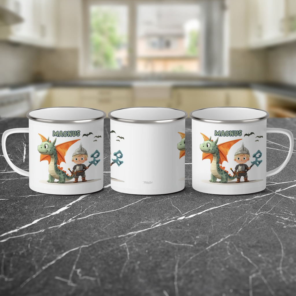 Personalized Knight and Dragon Design Mug product type