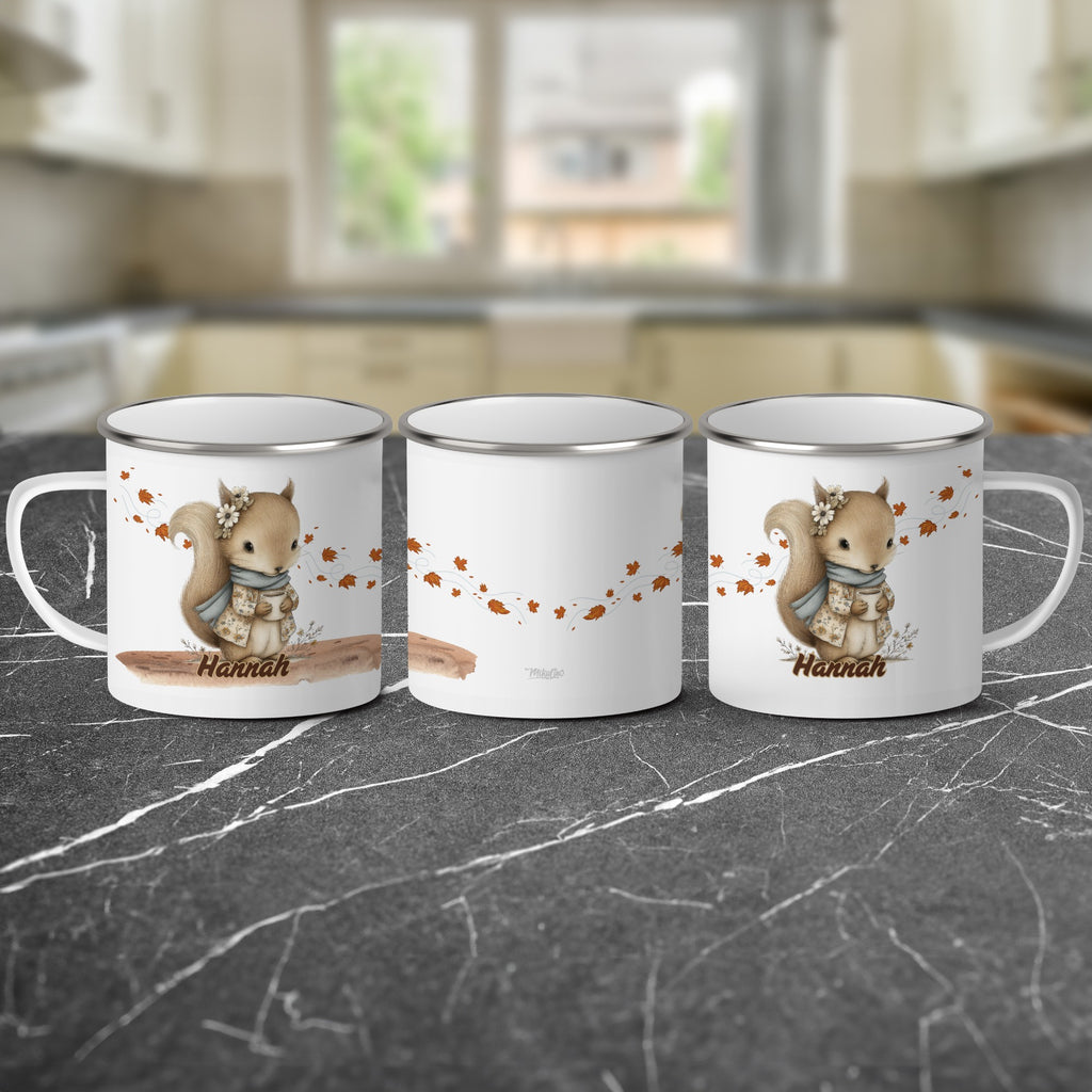Adorable Squirrel Themed Personalized Mug product type