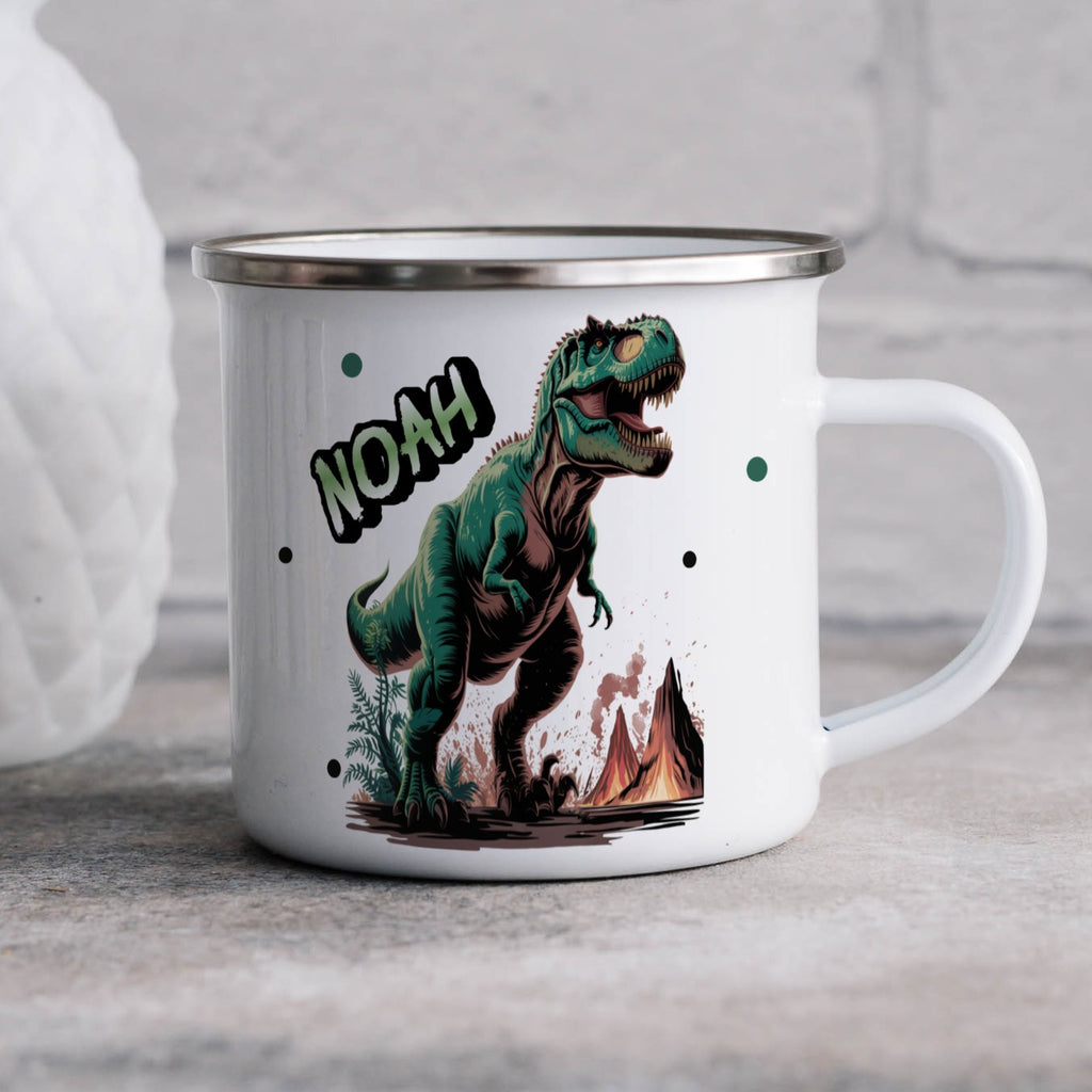 Personalized Dinosaur Name Mug Awesome Gift product type