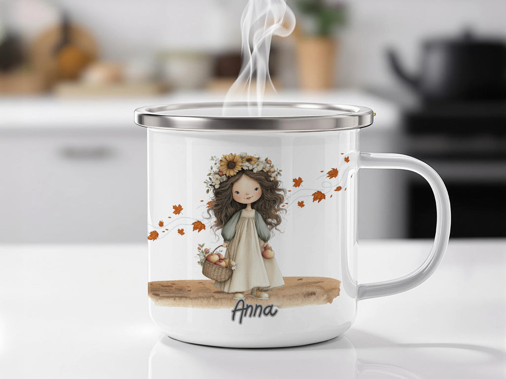 Autumn Themed Cute Character Mug product