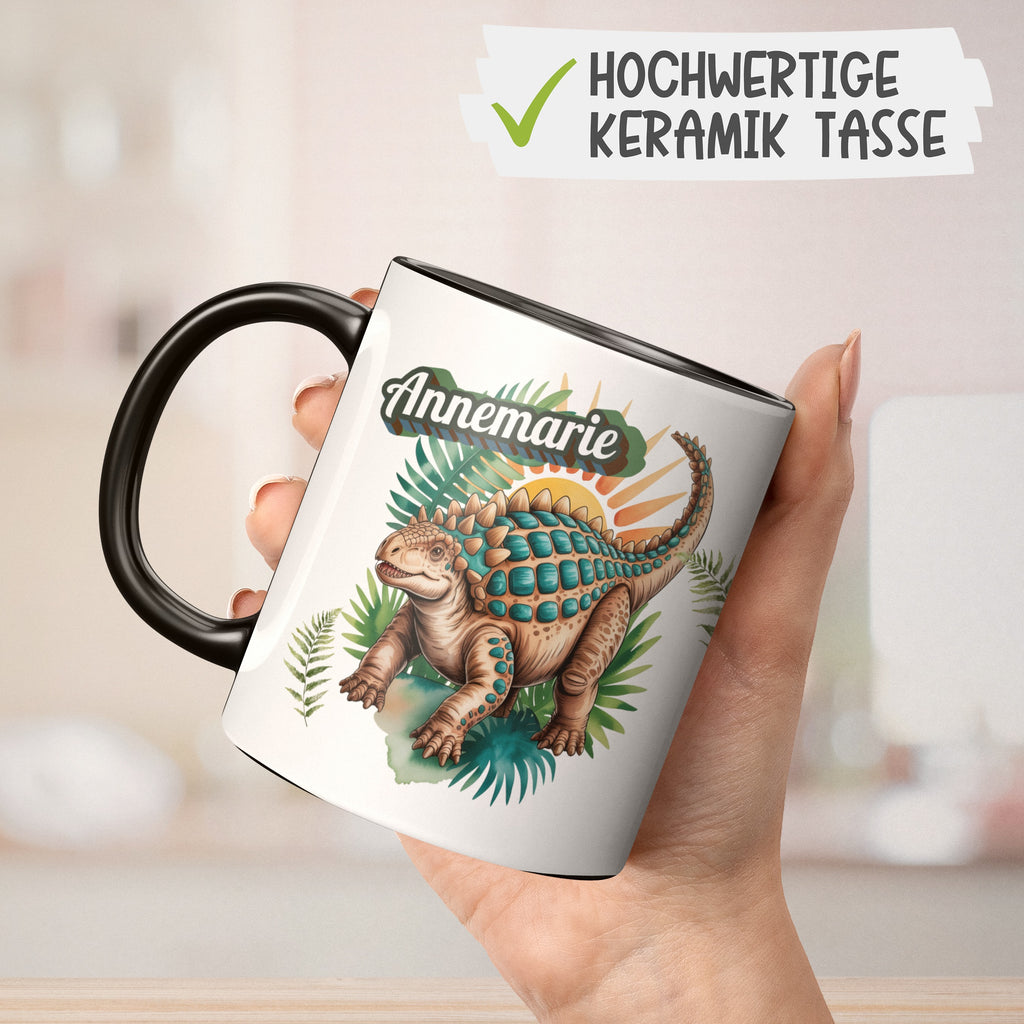 Annemarie Dinosaur Image Hochwertige Keramik Tasse product type