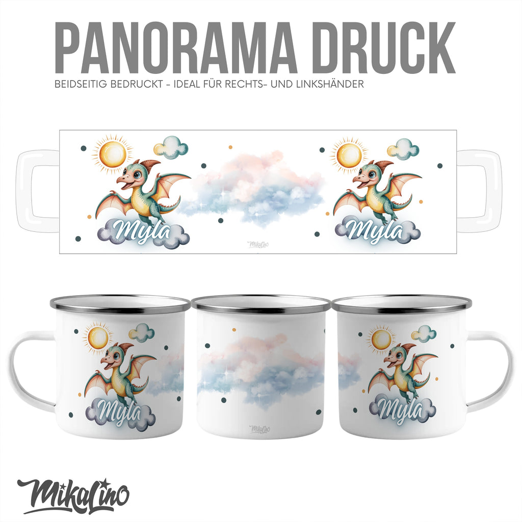 Personalized Dragon Myla Printed Panorama Mug product type