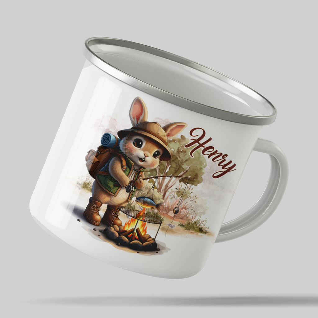 Cute Bunny Camper Personalized Mug product