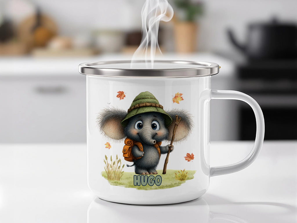 Adorable Koala Explorer Design White Mug product
