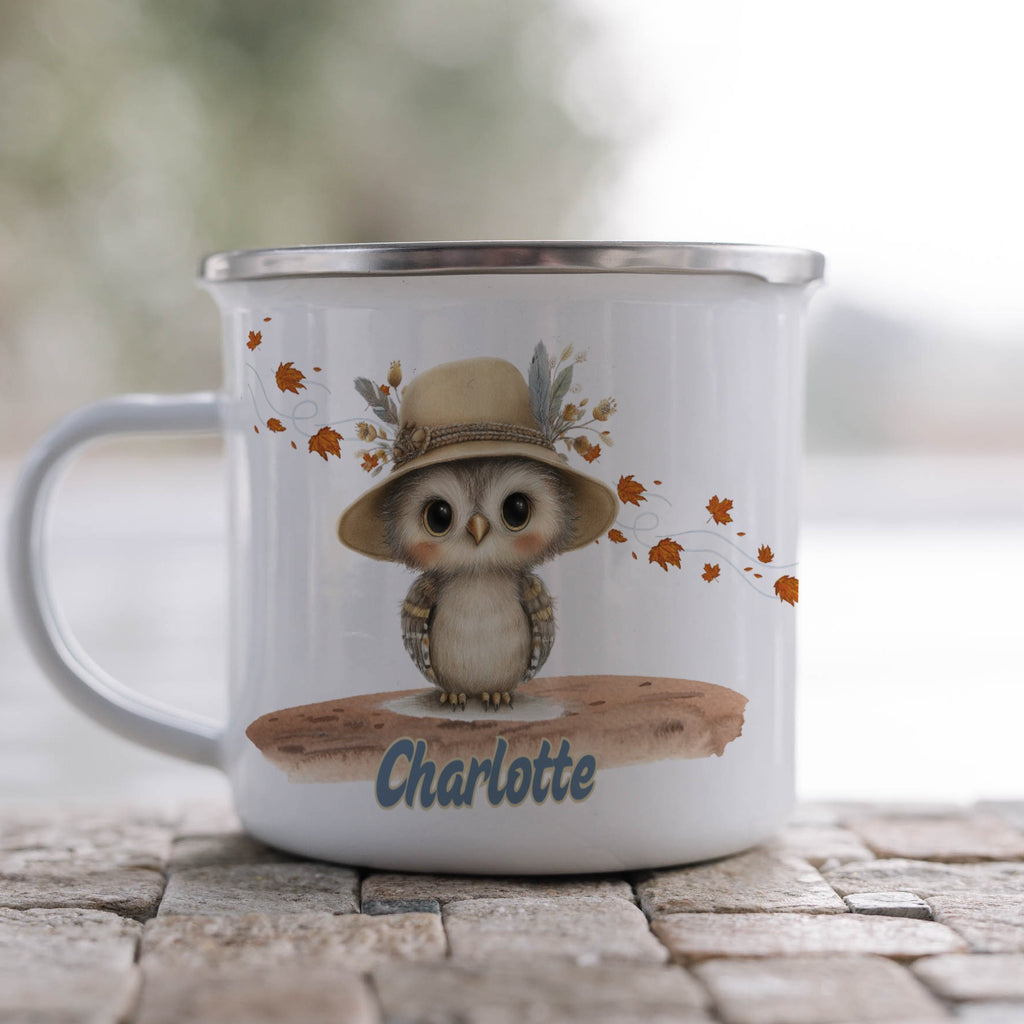 Adorable Owl with Hat Personalized Mug product