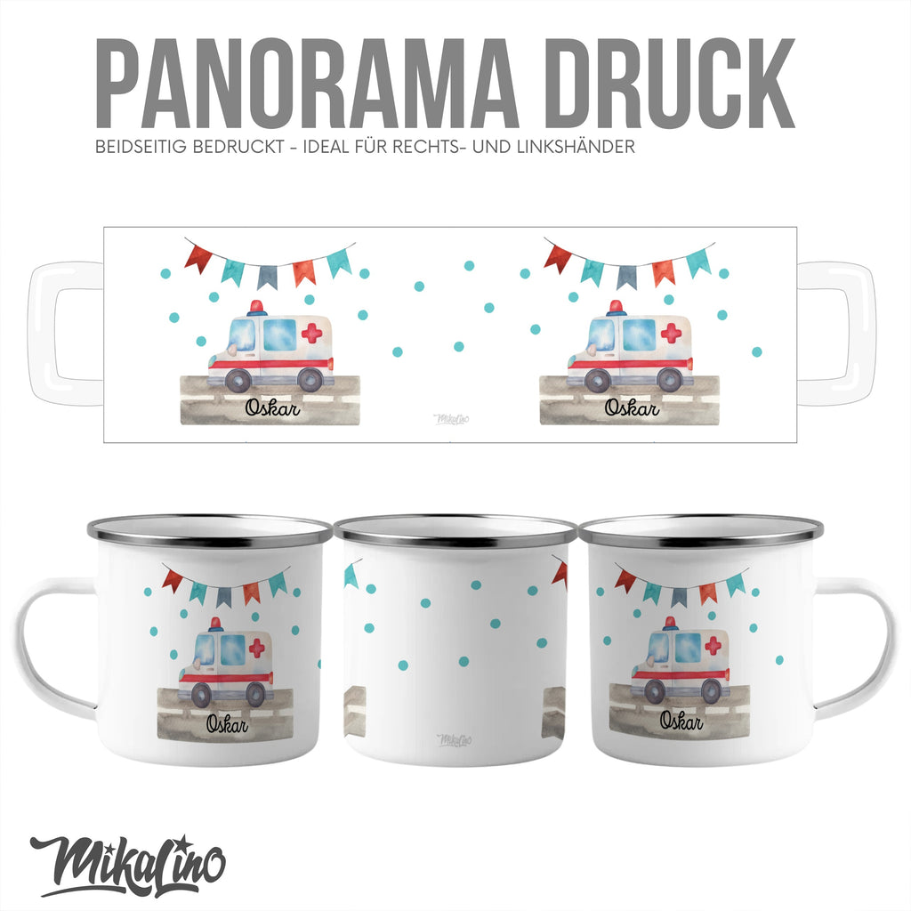 Customizable Medical Emergency Vehicle Mug