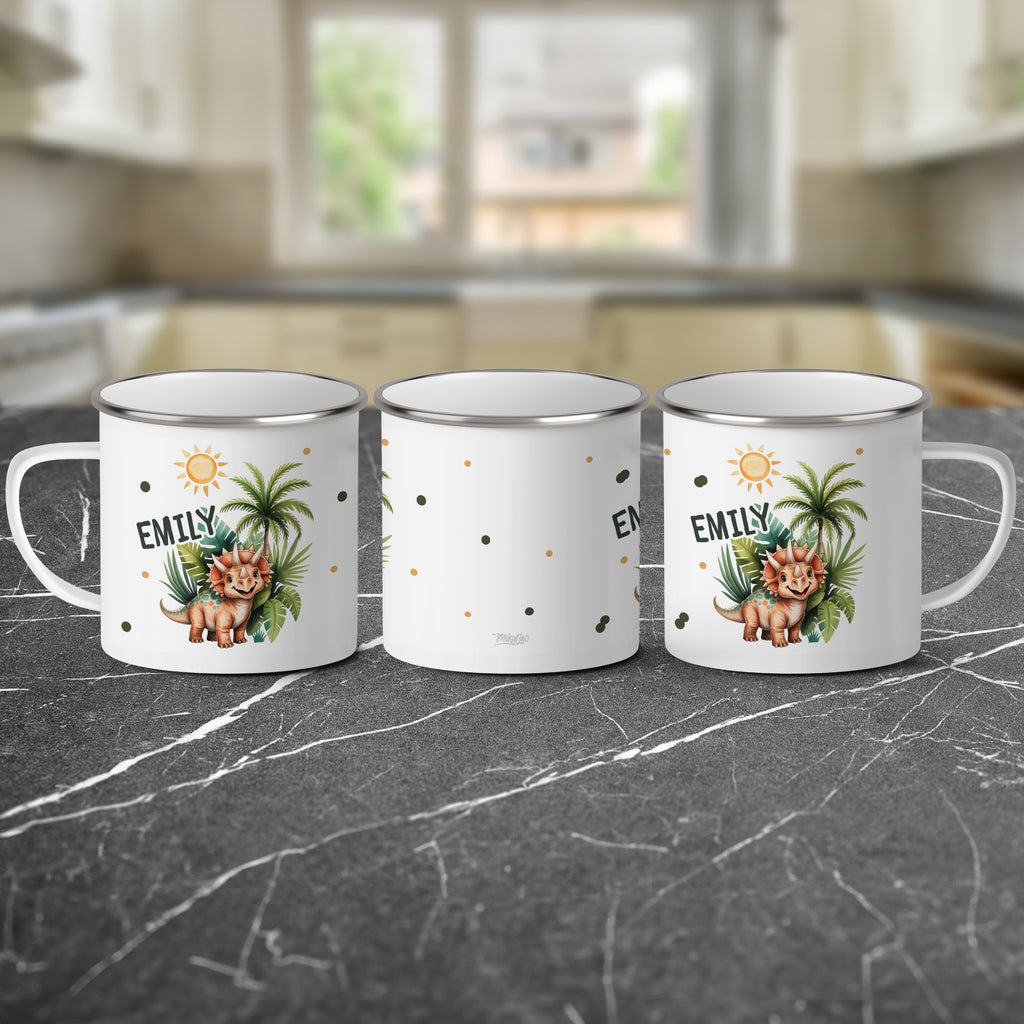 Cute Lion with Palm Trees Personalized Mug product