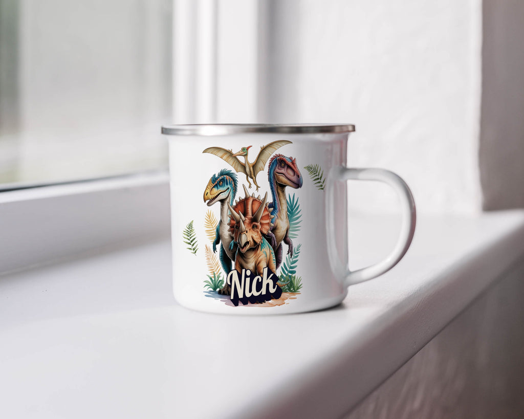 Personalized Dinosaur-Themed Custom Mug Product