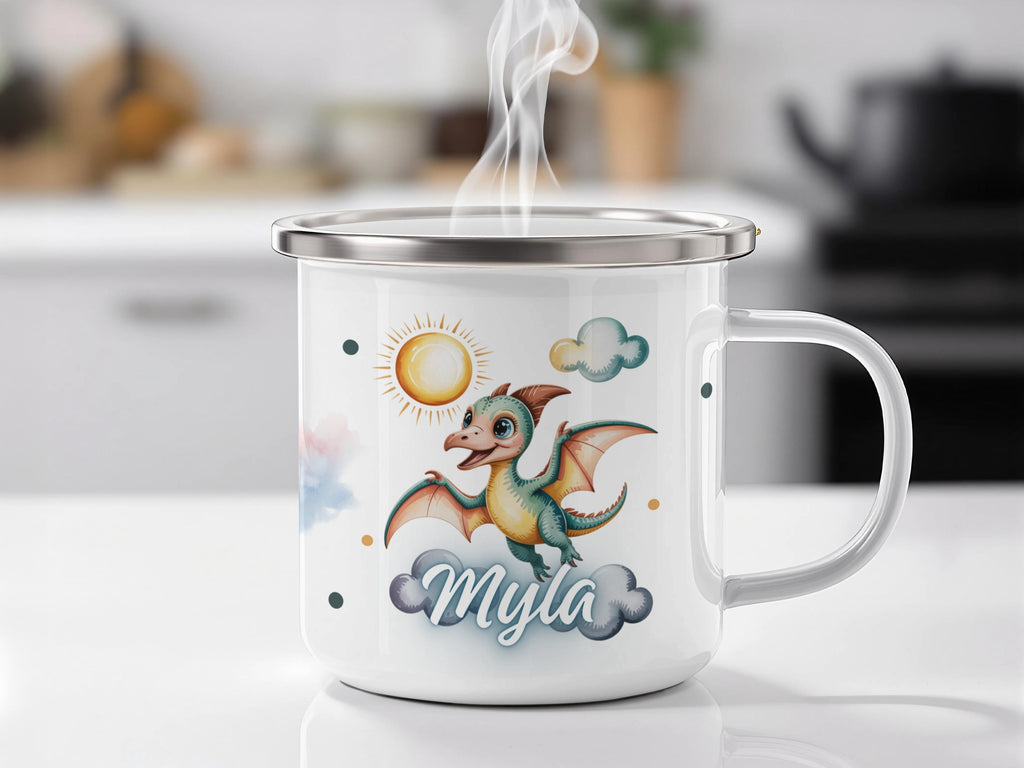Cute Dragon Illustration Personalized Mug product type