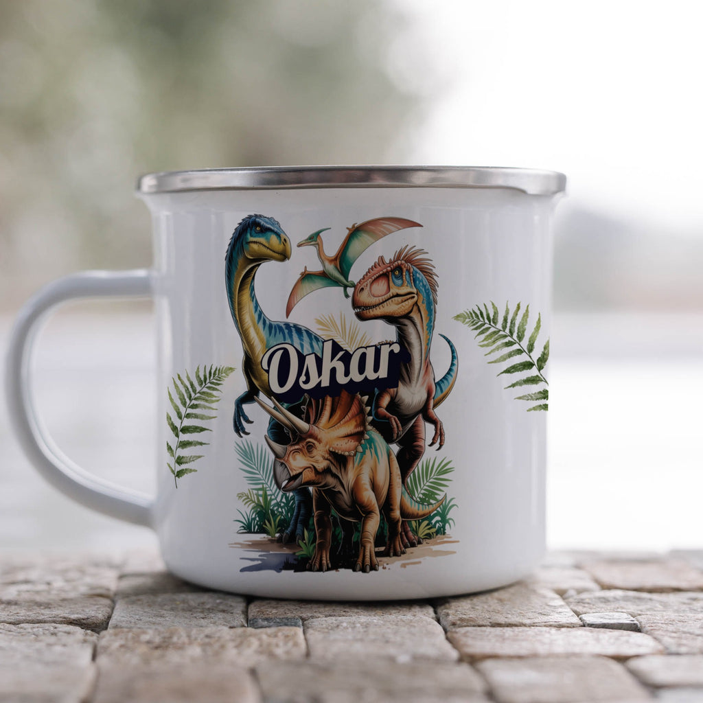 Dinosaurs Personalized Kids Drinking Cup product