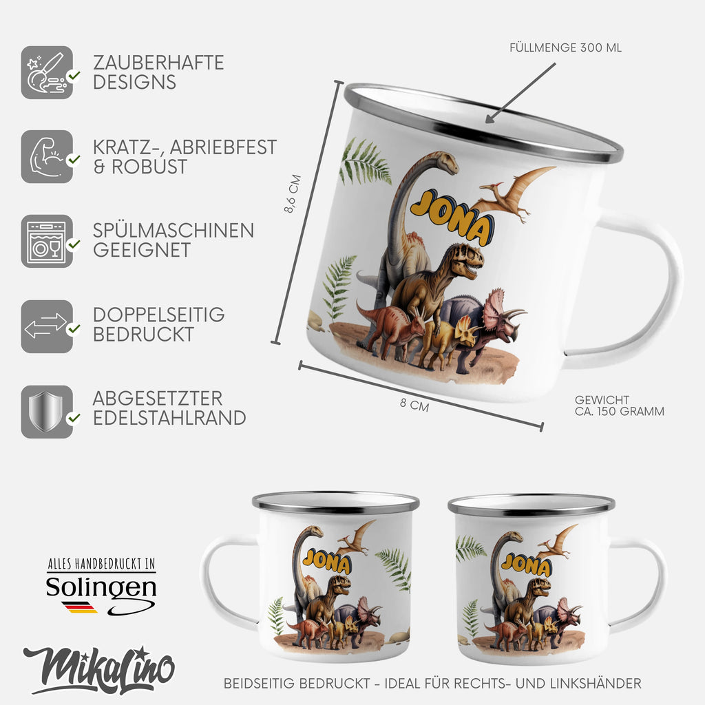 Dinosaur Theme Personalized Mug Perfect Gift product type