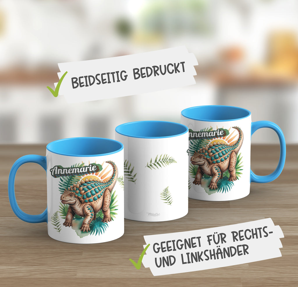 Dinosaur Design Mug Suitable for All Handedness product type