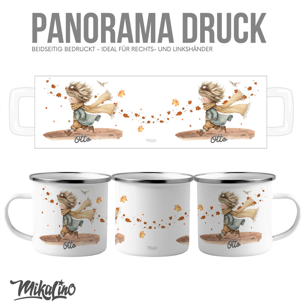 Panorama Druck Personalised Enamel Mug product type
