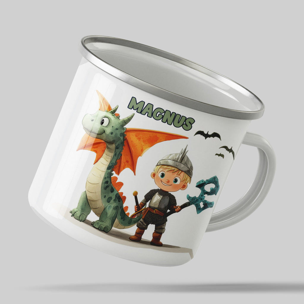 Kids Knight and Dragon Adventure Mug product