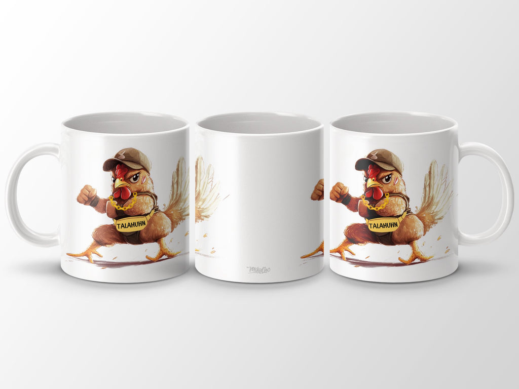 Keramik Tasse Talahuhn lustiger Hahn Design - von Mikalino