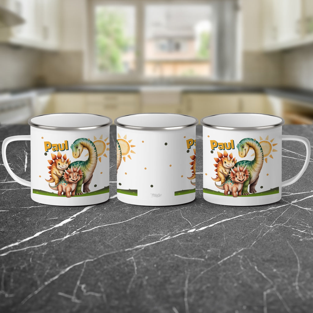Personalized Dinosaur Mug with Custom Name Mug product