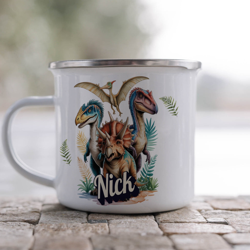 Personalized Dinosaur Themed Mug for Kids Product