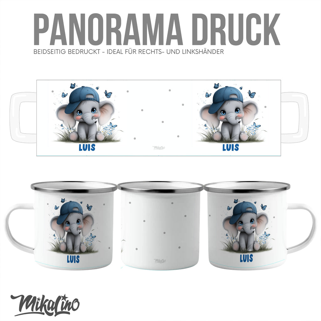 Adorable Elephant Print Personalized Mug product