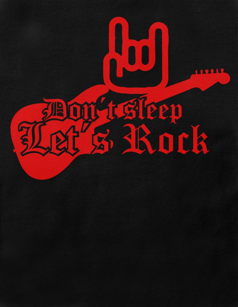 Babybody kurzarm Don´t Sleep - Let´s Rock - von Mikalino