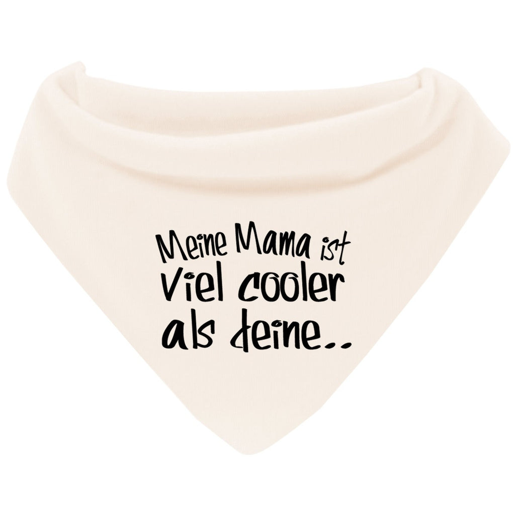 Mikalino Baby Halstuch Bandana Meine Mama ist viel cooler als deine - von Mikalino