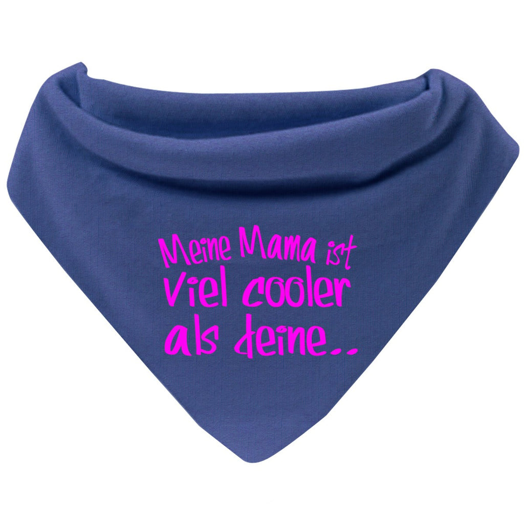 Mikalino Baby Halstuch Bandana Meine Mama ist viel cooler als deine - von Mikalino