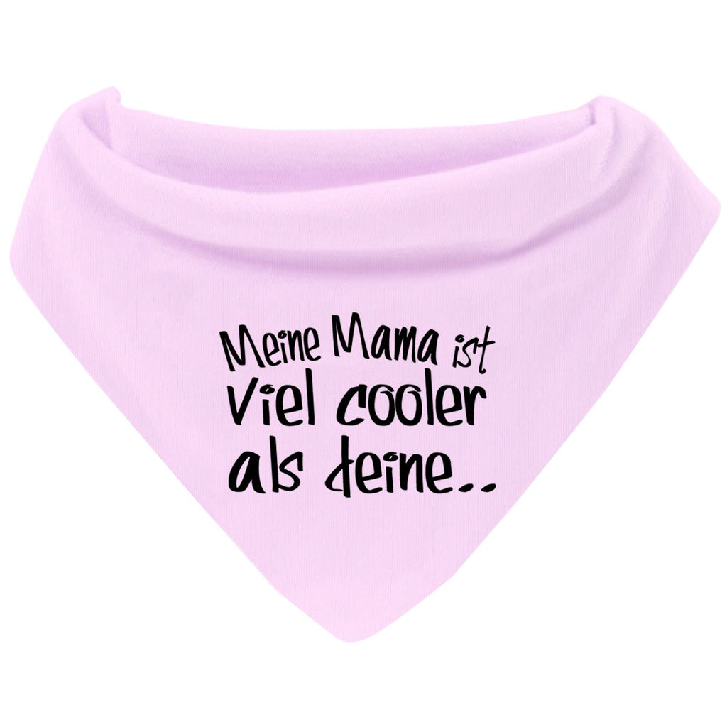 Mikalino Baby Halstuch Bandana Meine Mama ist viel cooler als deine - von Mikalino