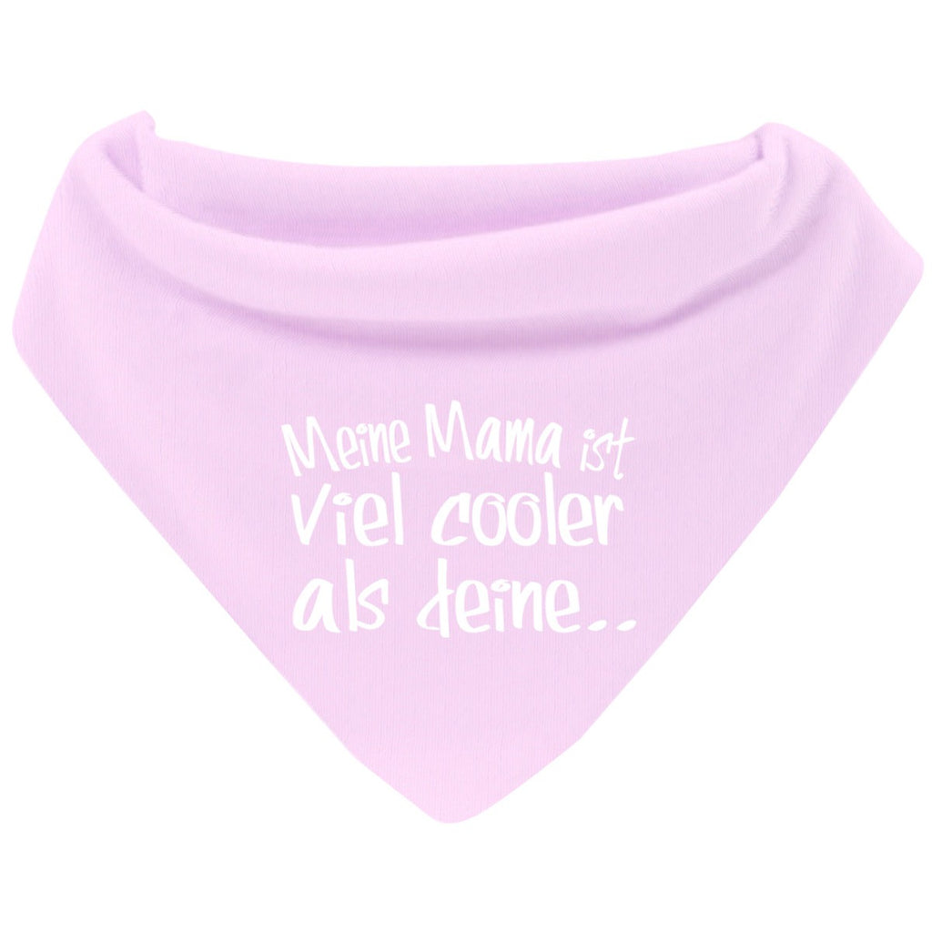 Mikalino Baby Halstuch Bandana Meine Mama ist viel cooler als deine - von Mikalino