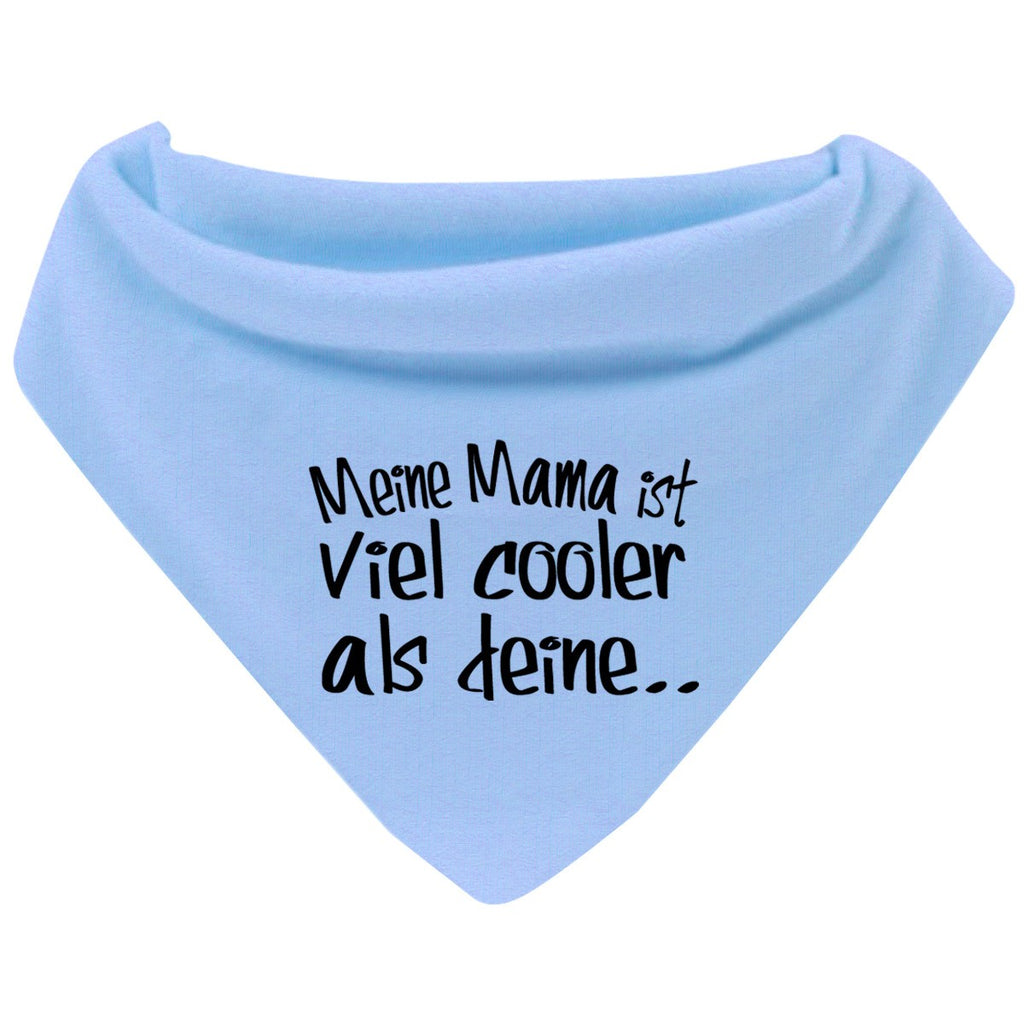 Mikalino Baby Halstuch Bandana Meine Mama ist viel cooler als deine - von Mikalino