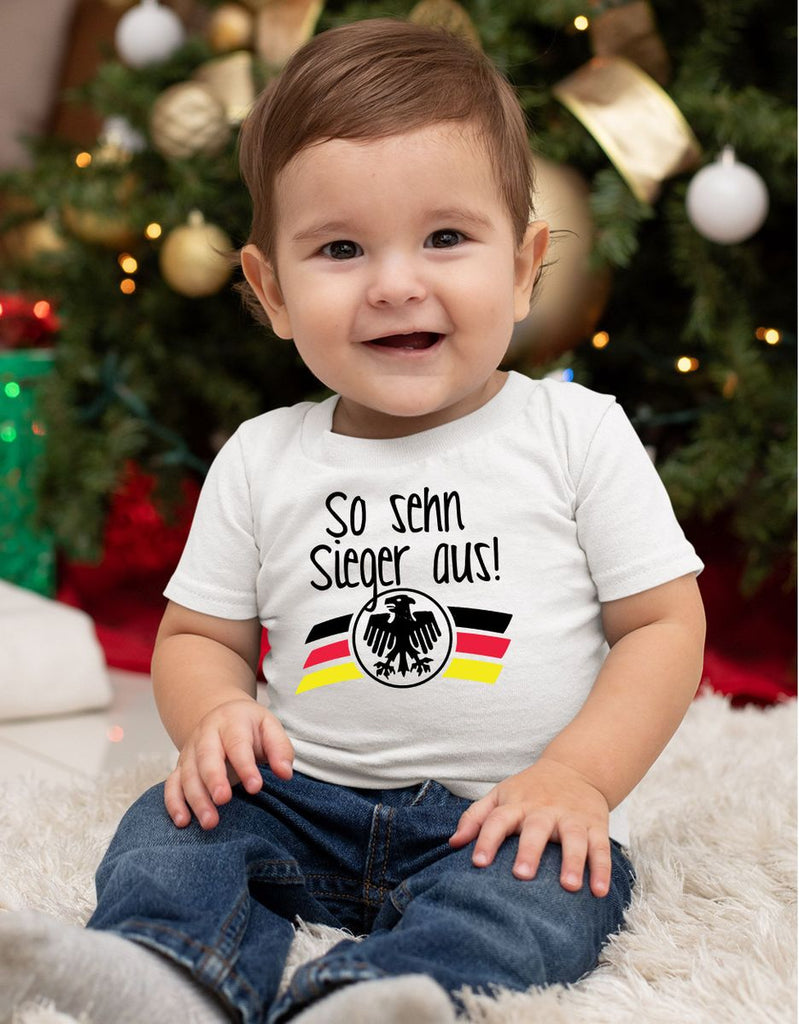 Baby / Kinder T-Shirt So sehn Sieger aus BRD - von Mikalino