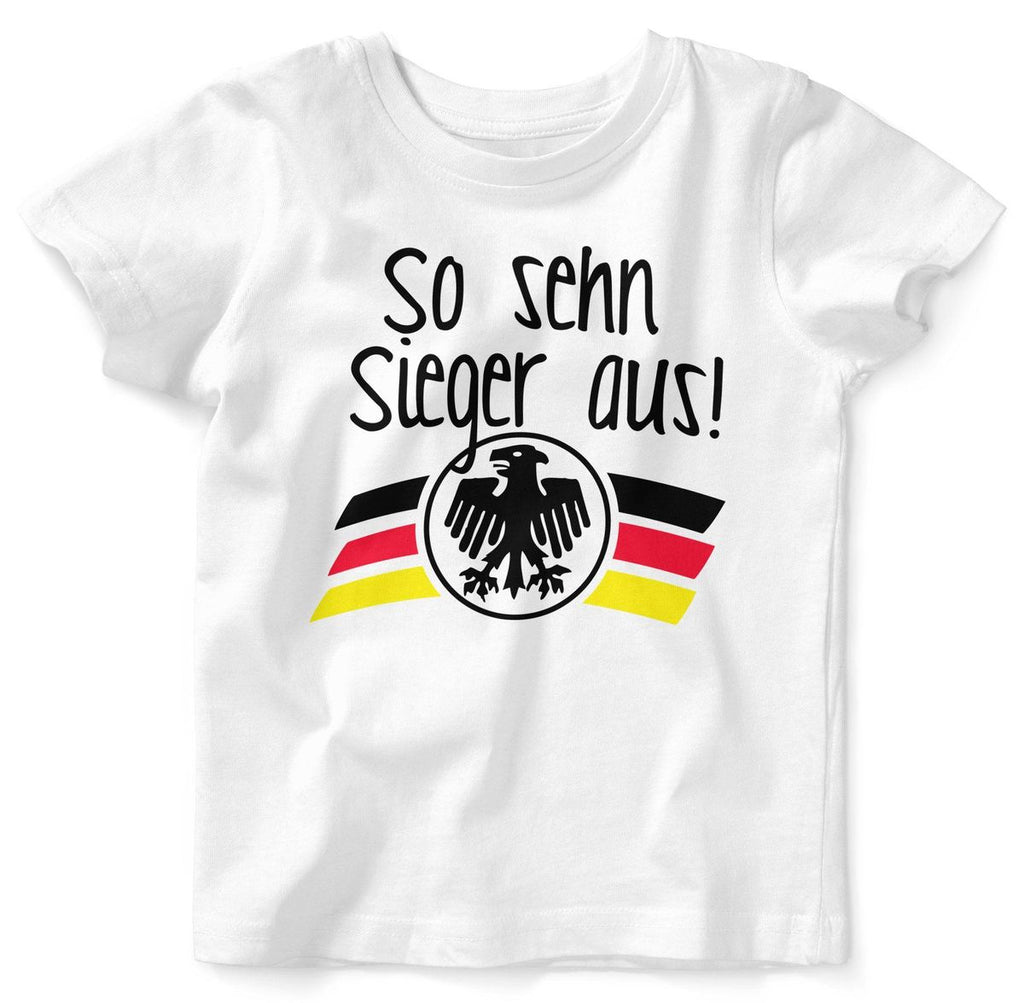 Baby / Kinder T-Shirt So sehn Sieger aus BRD - von Mikalino