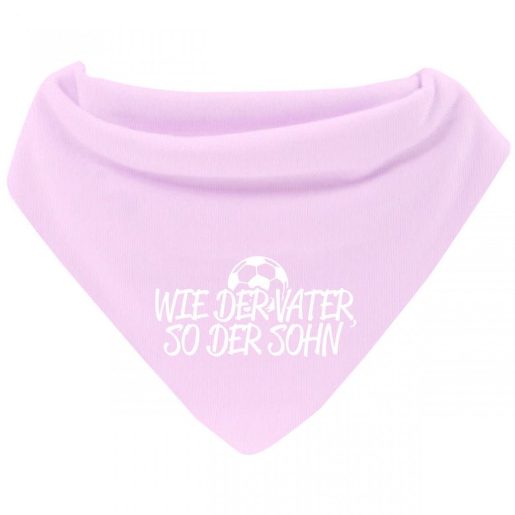 Mikalino Baby Halstuch Bandana Wie der Vater so der Sohn mit Klettverschluss - von Mikalino