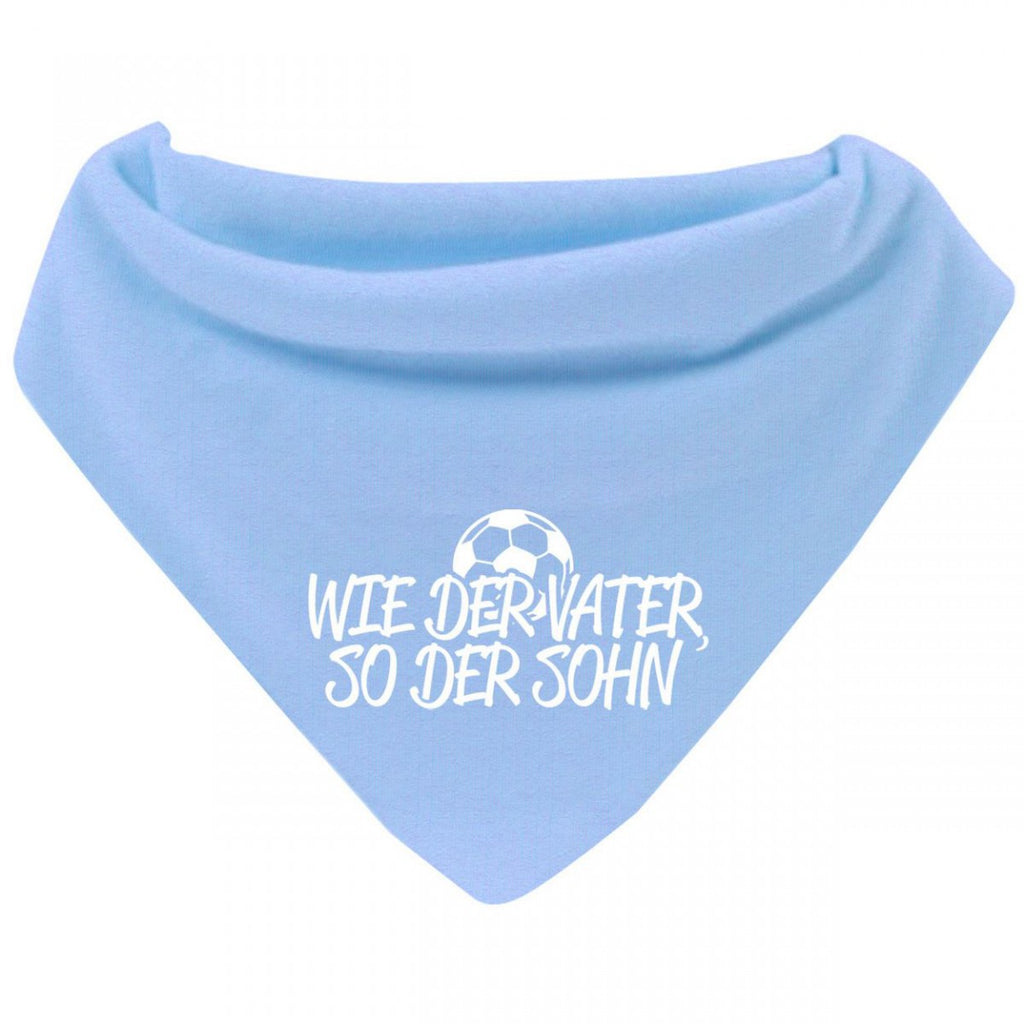 Mikalino Baby Halstuch Bandana Wie der Vater so der Sohn mit Klettverschluss - von Mikalino