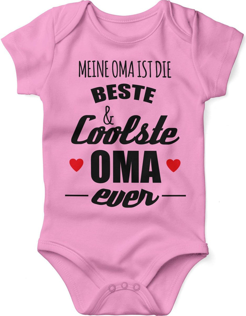 Babybody kurzarm Meine Oma ist die beste und coolste Oma - von Mikalino