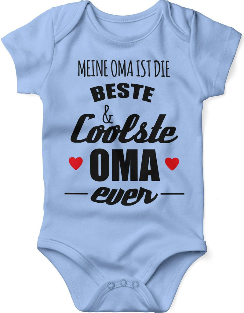 Babybody kurzarm Meine Oma ist die beste und coolste Oma - von Mikalino