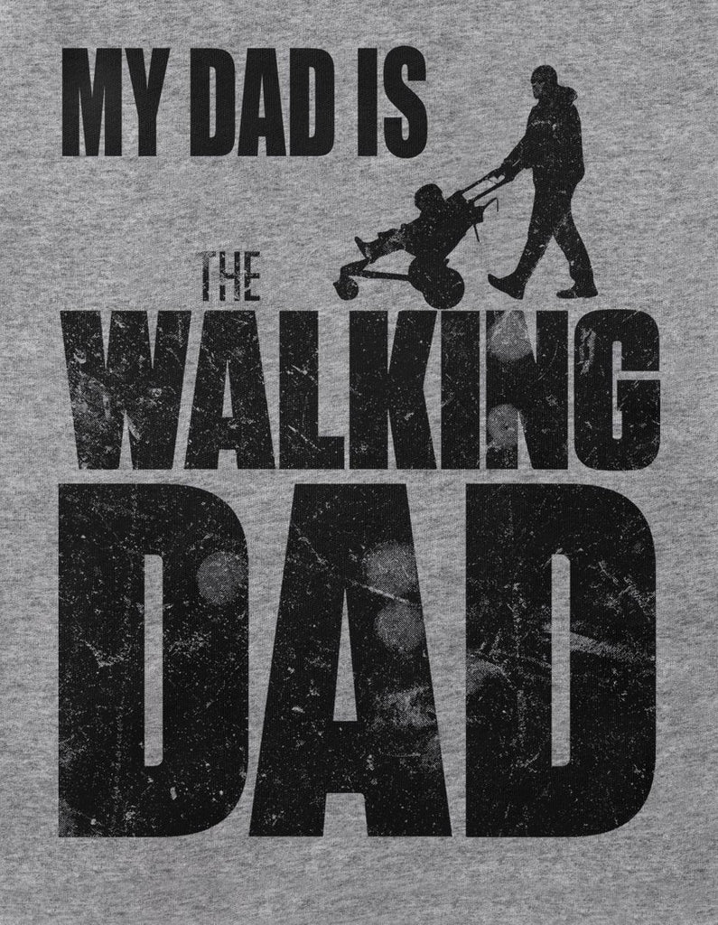 Babybody kurzarm My Dad is the Walking Dad - von Mikalino