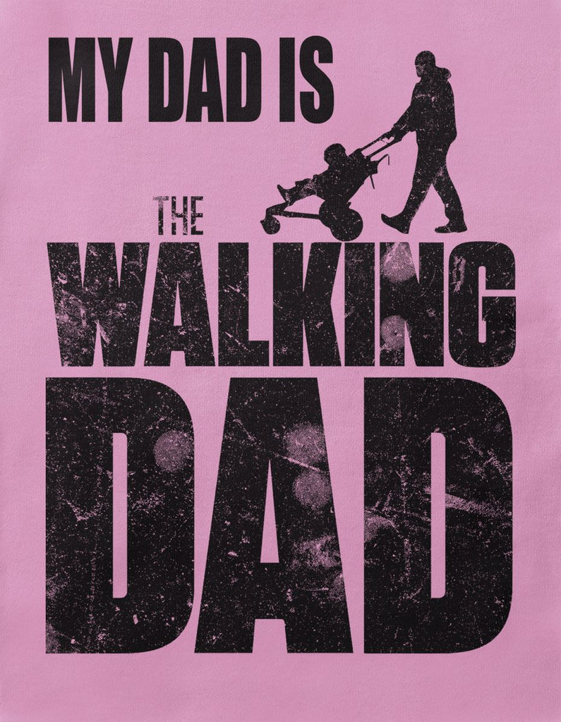 Babybody kurzarm My Dad is the Walking Dad - von Mikalino