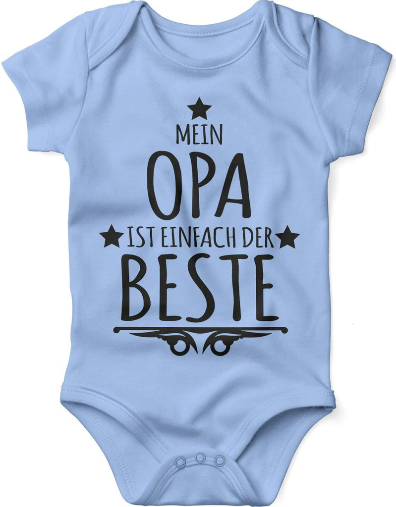 Babybody kurzarm Meine Opa ist einfach der Beste - Mikalino