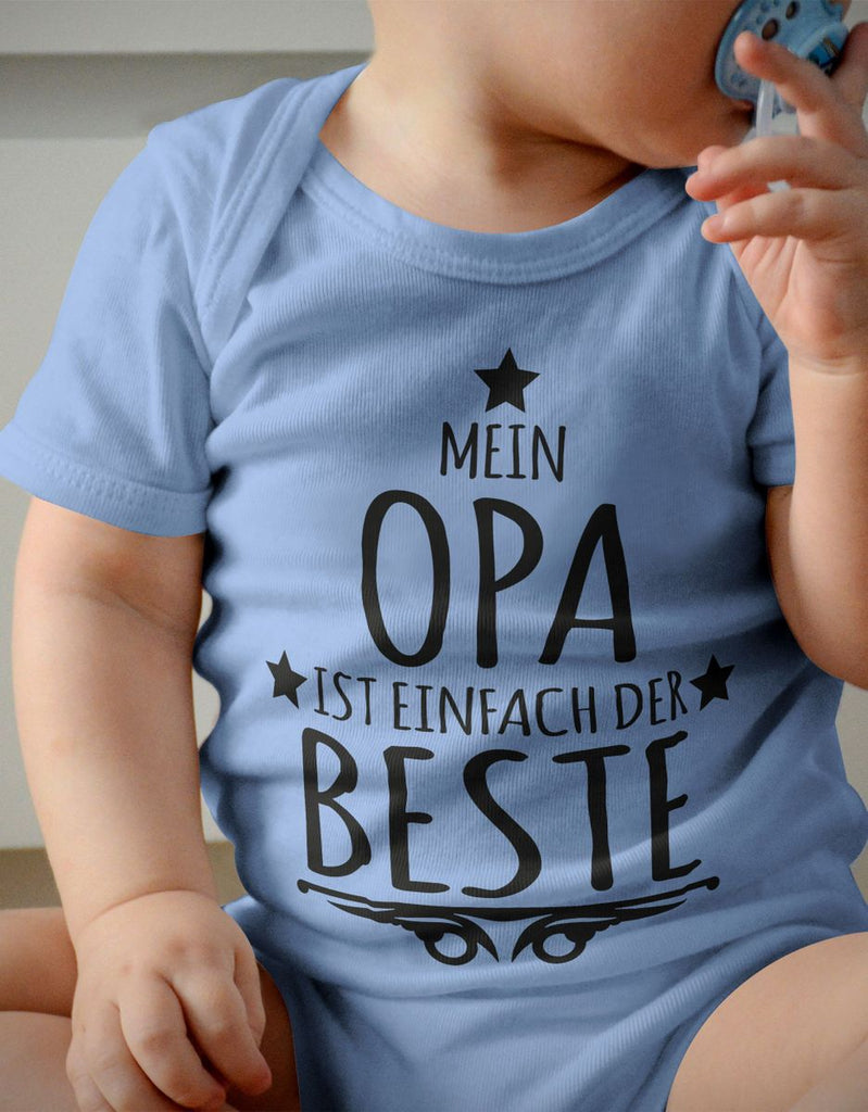 Babybody kurzarm Meine Opa ist einfach der Beste - Mikalino