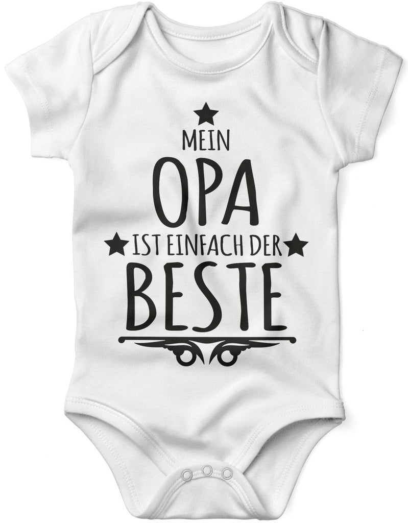 Babybody kurzarm Meine Opa ist einfach der Beste - von Mikalino