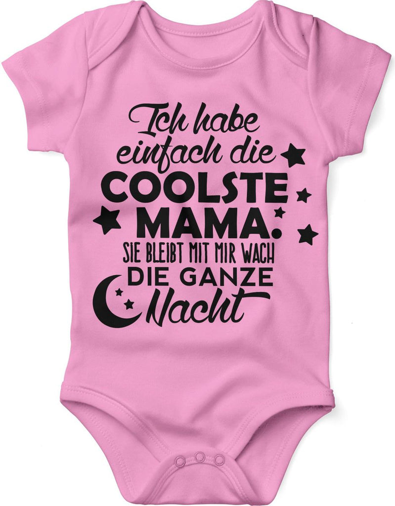 Babybody kurzarm Ich habe einfach die coolste Mama - von Mikalino