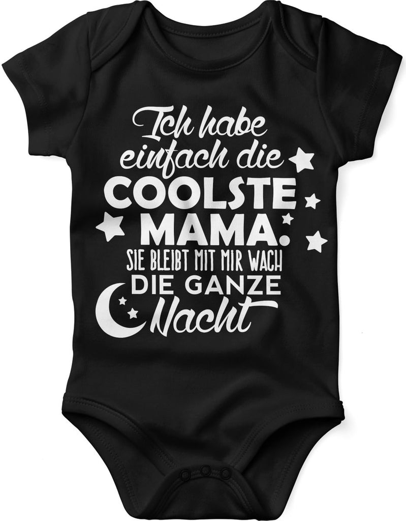 Babybody kurzarm Ich habe einfach die coolste Mama - von Mikalino