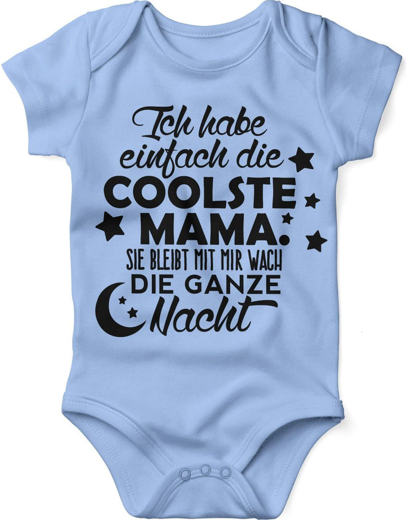 Babybody kurzarm Ich habe einfach die coolste Mama - von Mikalino